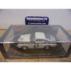 1967 Porsche 911S n°67 Boutin - Sanson Le Mans S9757 Spark Model