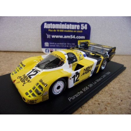 1984 Porsche 956 New Man n°12 Merl - Schornstein - Winter 5th Le Mans S9857 Spark Model