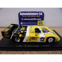 1984 Porsche 956 New Man n°12 Merl - Schornstein - Winter 5th Le Mans S9857 Spark Model