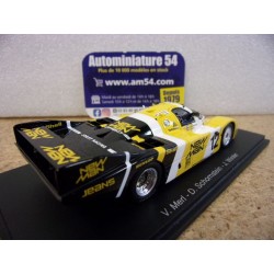 1984 Porsche 956 New Man n°12 Merl - Schornstein - Winter 5th Le Mans S9857 Spark Model