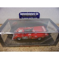 1979 Chevron B36 n°29 Charmell - Jones - Smith 24H Le Mans S9415 Spark Model