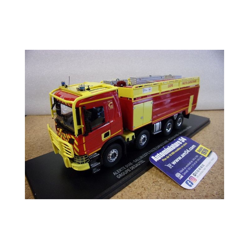 Scania P450 CCFS 32 T Gallin Pacte Capacitaire Pompiers Alerte0148DES01
