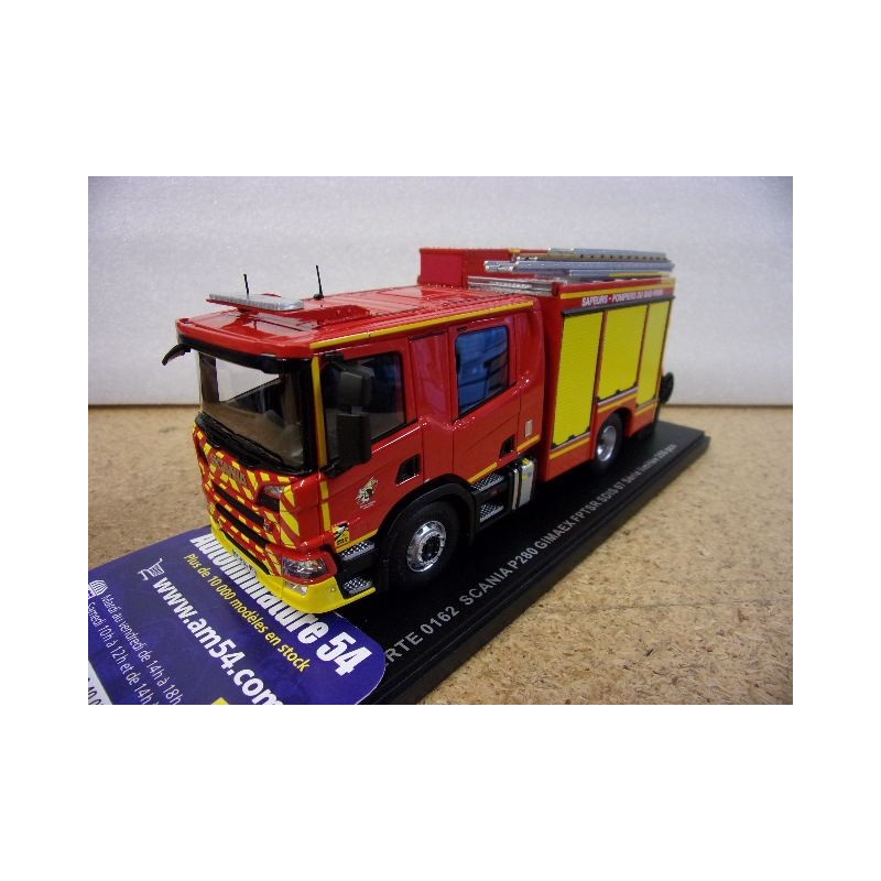 Scania P280 Gimaex FPTSR Gimaex SDIS67 Pompiers Bas Rhin Alerte0162