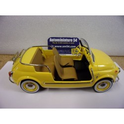 Fiat 500 Jolly Yellow 1965 187790 Norev