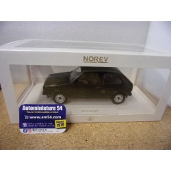Volkswagen Golf 1 GTI 1976 Noir 188487 Norev