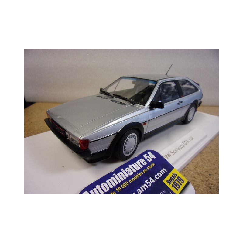 Volkswagen Scirocco GTX 16V Silver 1988 188635 Norev