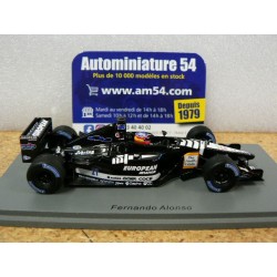 2001 European Minardi PS01 n°21 Fernando Alonso Australian GP S4850 Spark Model
