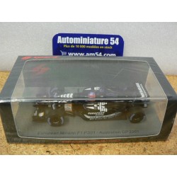 2001 European Minardi PS01 n°21 Fernando Alonso Australian GP S4850 Spark Model