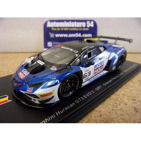 2025 Lamborghini Huracan GT3 Evo2 n°63 Bortolotti - Engstler - Pepper 1st Winner 24H Spa 43SPA2025 Spark Model