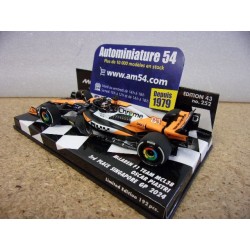 2024 McLaren MCL38 n°81 Oscar Piastri 3rd Singapore GP 537246181 Minichamps