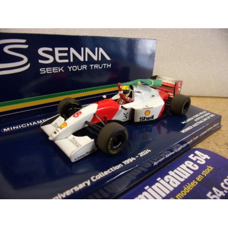 1993 McLaren Ford MP4-8 n°8 Ayrton Senna 1st Winner Australian GP 540933008 Minichamps