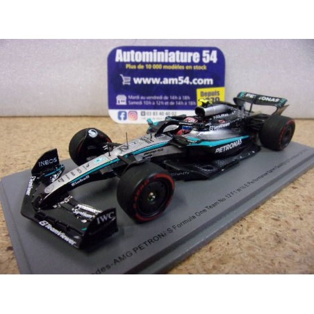 2025 Mercedes AMG Petronas F1 W16 n°12 Kimi Antonelli Sprint Pole Miami GP S9627 Spark Model