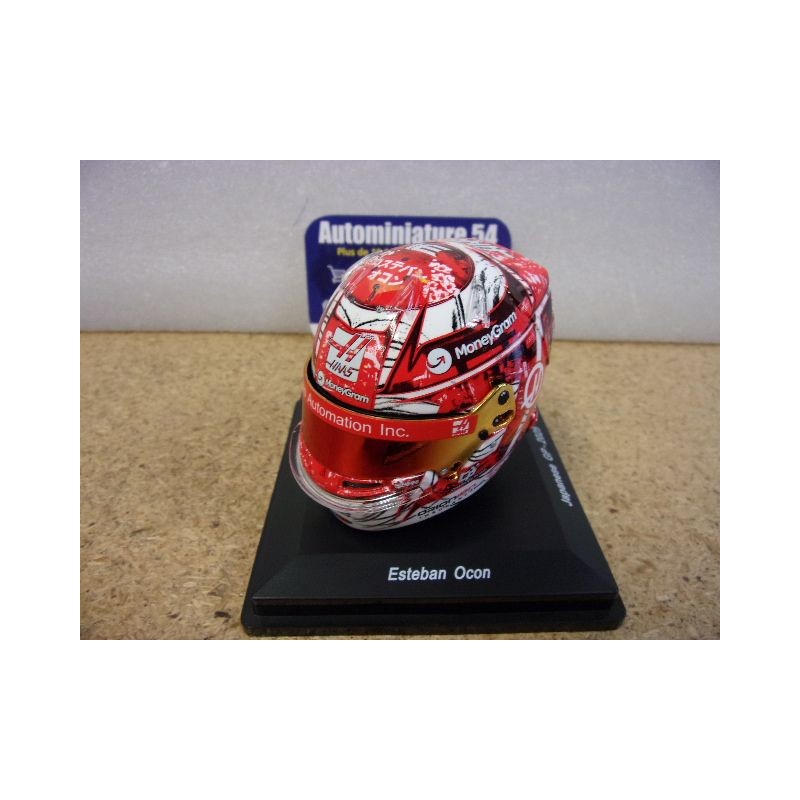 2025 Casque Esteban Ocon HAAS F1 Team Japanese GP 1/5 5HF203 Spark Model