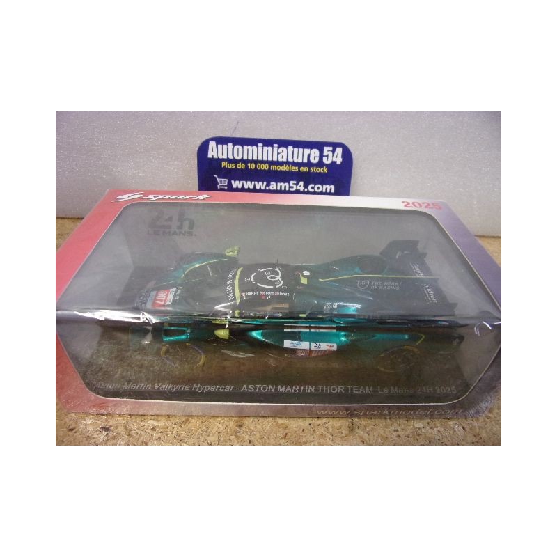 2025 Aston Martin Valkyrie Hypercar n°007 Tincknell - Gamble - Gunn 24h Le Mans S9254 Spark Model