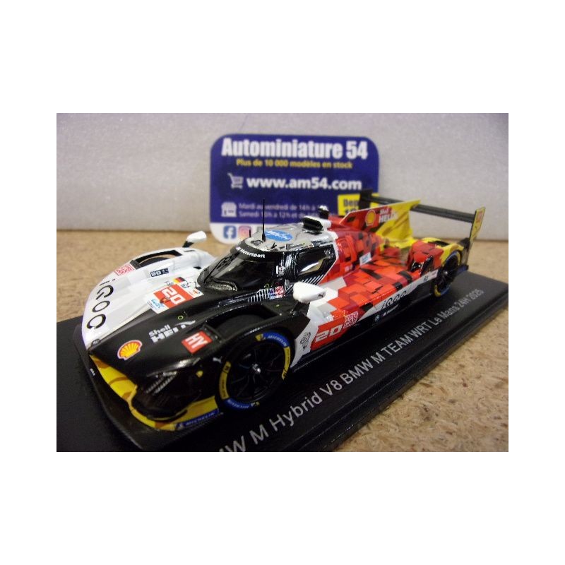2025 BMW M Hybrid n°20 Rast - Frijns - Van Der Linde Le Mans S9263 Spark Model