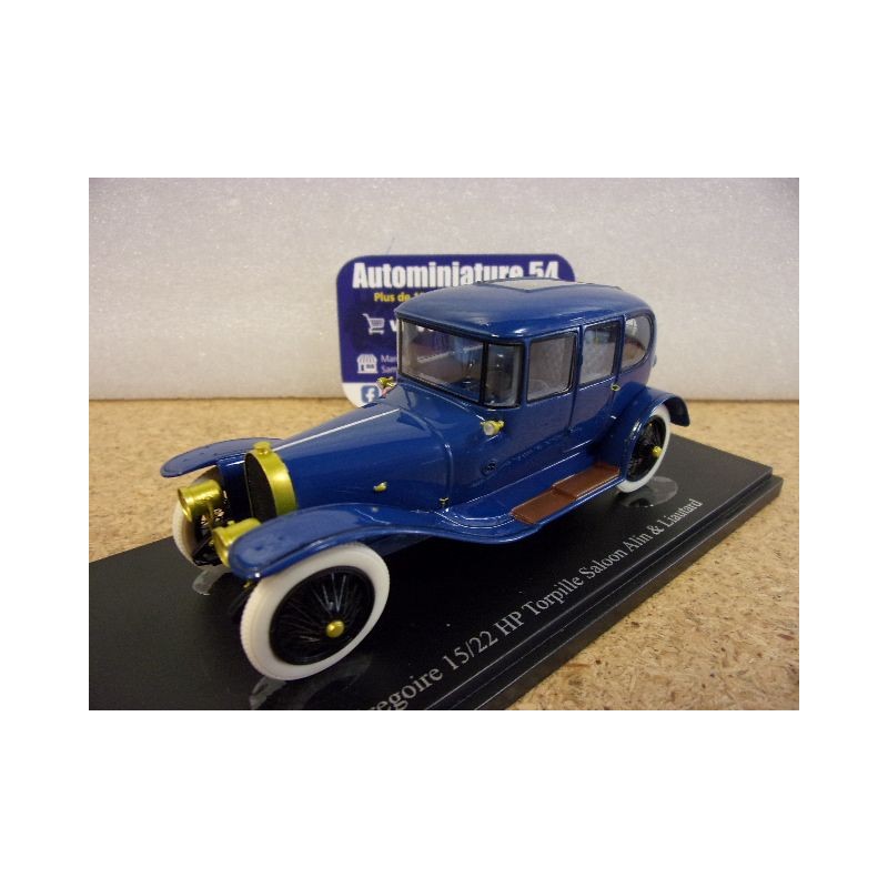 Gregoire 15-22HP Torpille Alin & Liautard blue 1912 01024-2 AutoCult