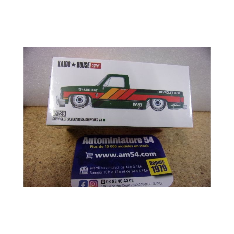 Chevrolet Silverado Kaido works V3 KHMG226 True Scale Miniatures MinGT