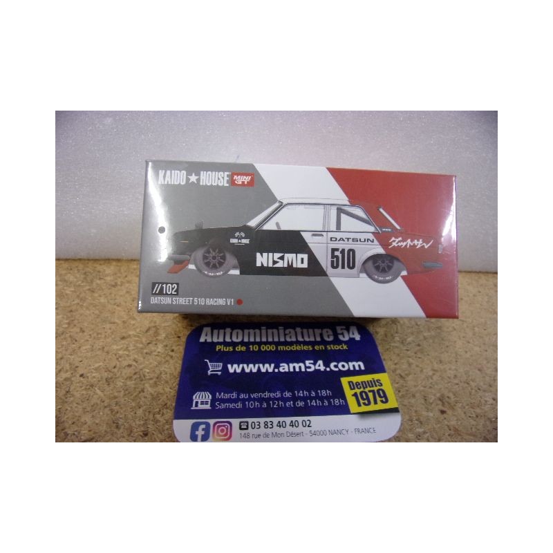 Datsun Street 510 Racing V1 gred Kaido House KHMG102 True Scale Miniatures MinGT