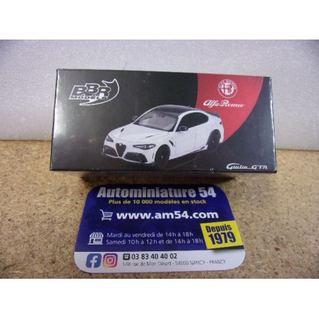 Alfa Roméo Giulia GTA White GTA BBRModels BBRDIE6425 MiniGT 1/64