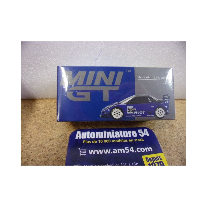Mazda AZ1 Liberty Walk LB40 Ferrari F40 Hommage Pilot 2024 Tokyo Auto Salon MGT01047 True Scale Models Mini GT