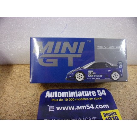 Mazda AZ1 Liberty Walk LB40 Ferrari F40 Hommage Pilot 2024 Tokyo Auto Salon MGT01047 True Scale Models Mini GT