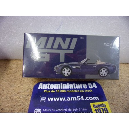 BMW Z8 Alpine Blue MGT01082 True Scale Models Mini GT