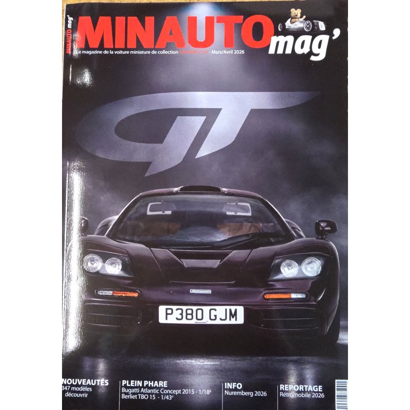 MINAUTOmag Magazine n°109 Mars - Avril 2026