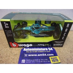 2025 Aston Martin AMR25 n°14 Fernando Alonso 18-38250-14 Bburago Racing