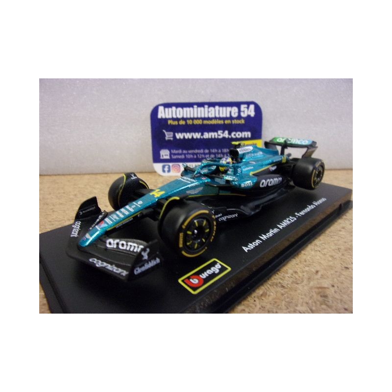 2025 Aston Martin AMR25 n°14 Fernando Alonso 18-38251-14 Bburago Racing