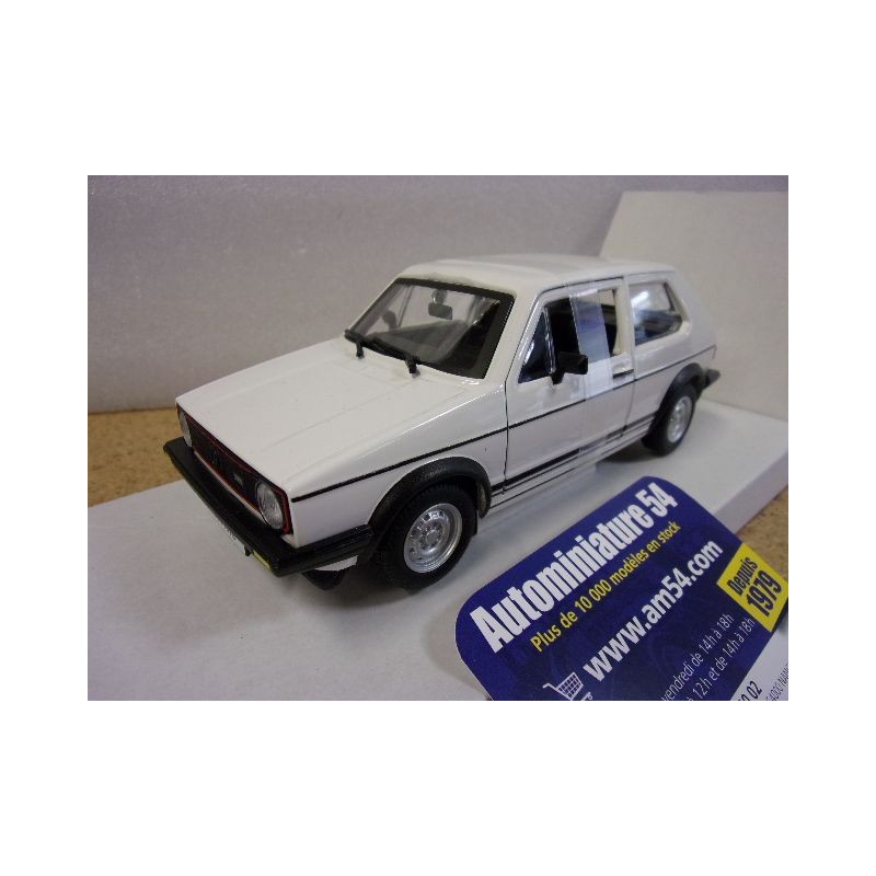 Volkswagen Golf 1 GTI White 1979 18-21089WT Bburago