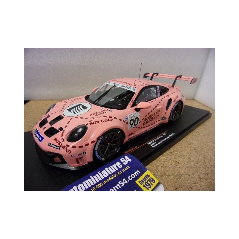 2023 Porsche 911 - 992 GT3 cup n°90 J Malin Porsche Cup GB 18RMC225 Ixo Models