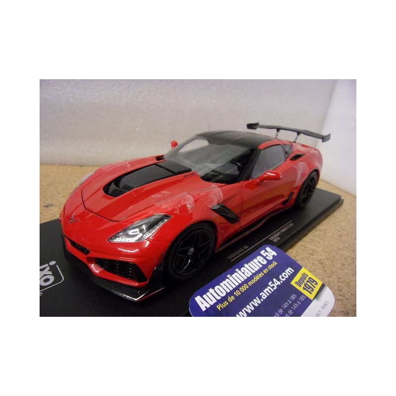 Chevrolet Corvette C7 ZR1 Red 2019 Full Open 18RDC243-FO Ixo Models