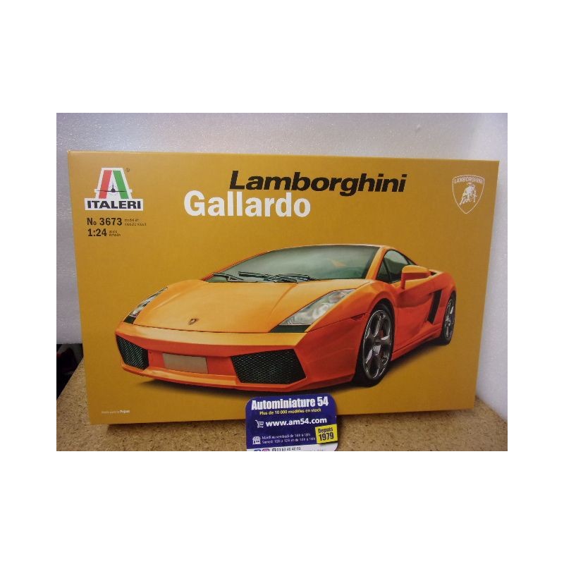 Lamborghini Gallardo n°3673 Italeri by Fujimi Maquette