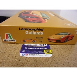 Lamborghini Gallardo n°3673 Italeri by Fujimi Maquette