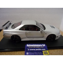 Nissan Skyline GT-R R34 Z Tune Silver 1999 S1804312 Solido