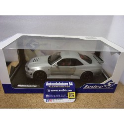 Nissan Skyline GT-R R34 Z Tune Silver 1999 S1804312 Solido