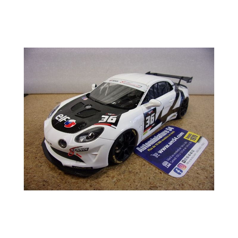 2024 Alpine Renault A110 GT4 White Ultimate GT Endurance OT1201 OttoMobile
