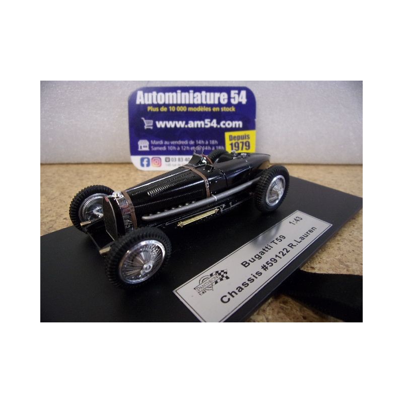 Bugatti Type 59 Grand Prix Chassis n°59122 Ralph Lauren 1933 43004 Panthéon