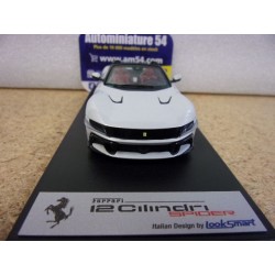 Ferrari 12 Cilindri Spider Bianco Artico LS556B Look Smart