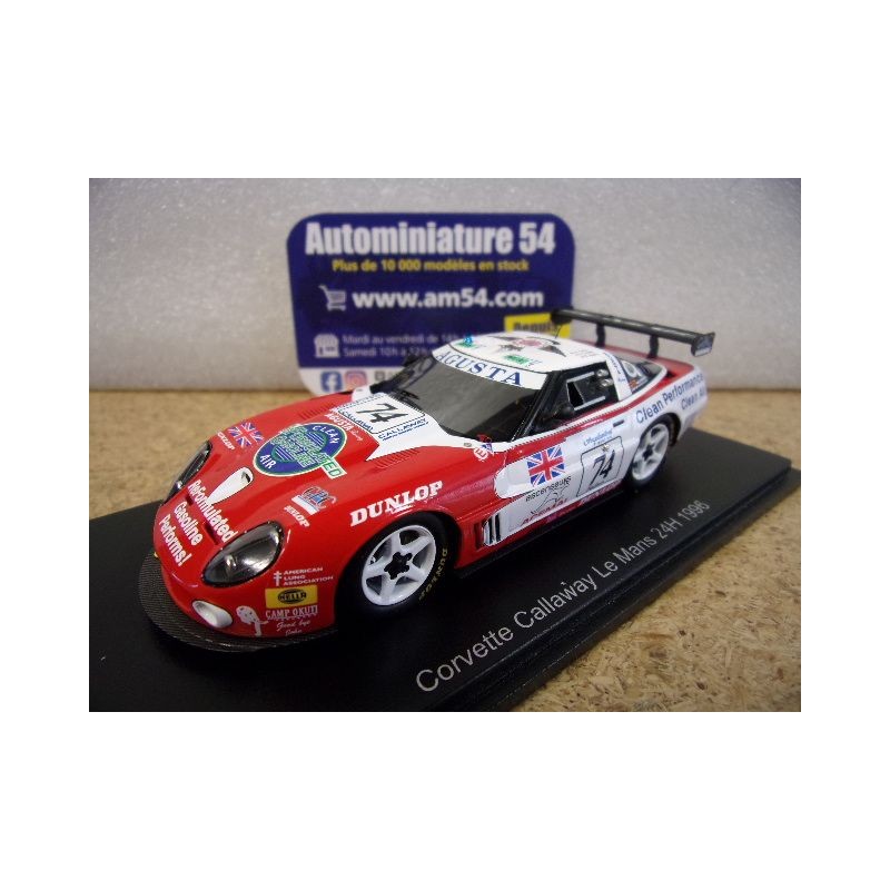 1996 Corvette Callaway n°74 Coppelli - Camus - Agusta Le Mans S5854 Spark Model