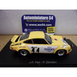 1973 Porsche 911 RSR 2.8 N°44 JF Piot - Zbinden Le Mans S9785 Spark Model
