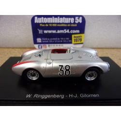 1955 Porsche 550 n°38 Ringgenberg - Gilomen Le Mans S9715 Spark Model