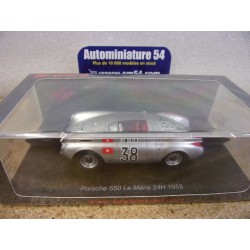 1955 Porsche 550 n°38 Ringgenberg - Gilomen Le Mans S9715 Spark Model