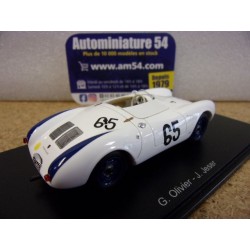 1955 Porsche 550 n°65 Oliver - Jeser Le Mans S9714 Spark Model