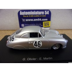 1953 Porsche 356 SL n°46 Oliver - Martin Le Mans S9705 Spark Model