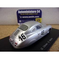 1953 Porsche 356 SL n°46 Oliver - Martin Le Mans S9705 Spark Model