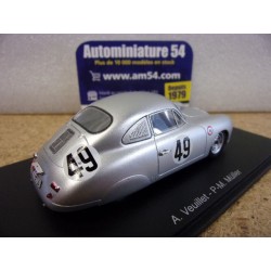 1953 Porsche 356 SL n°49 Veuillet - Muller Le Mans S9704 Spark Model