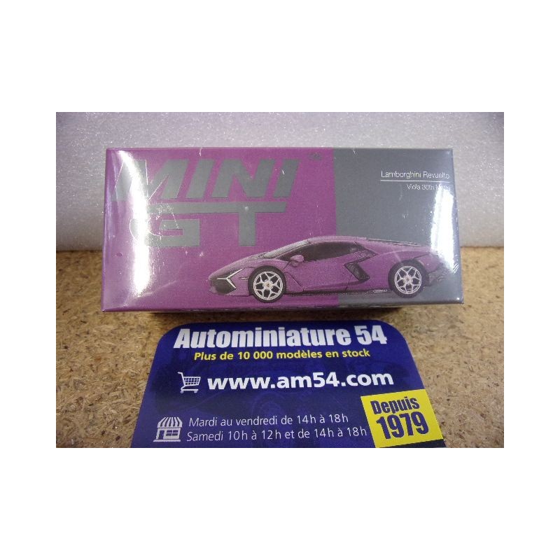 Lamborghini Revuelto Viola 30th Matte MGT01121 Mini GT