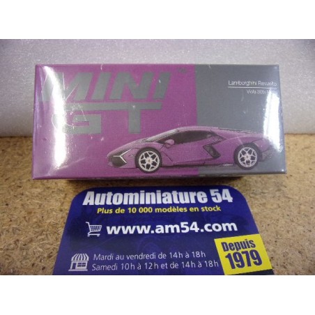 Lamborghini Revuelto Viola 30th Matte MGT01121 Mini GT