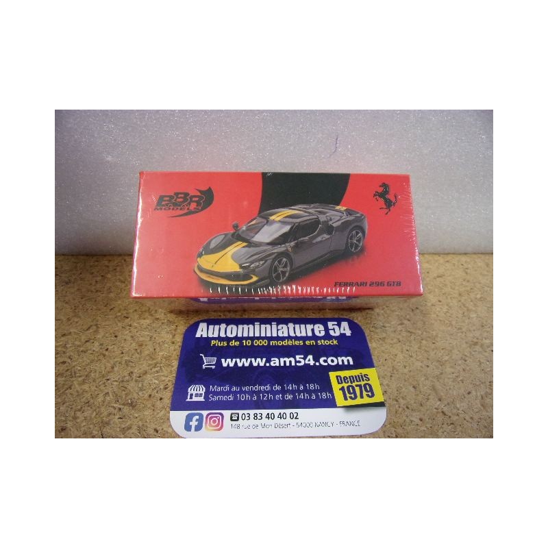 Ferrari 296 GTB Asseto Fiorano Grigio Scuro BBRModels BBRFER64007 MiniGT 1/64